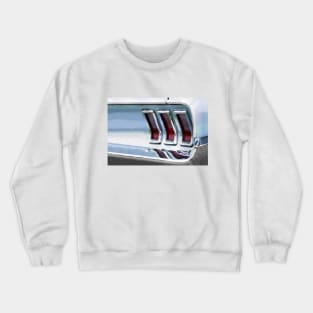 Vintage american muscle car in watercolor Crewneck Sweatshirt